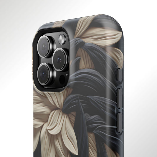 Wildflowers in Ebony - Matte- MagSafe