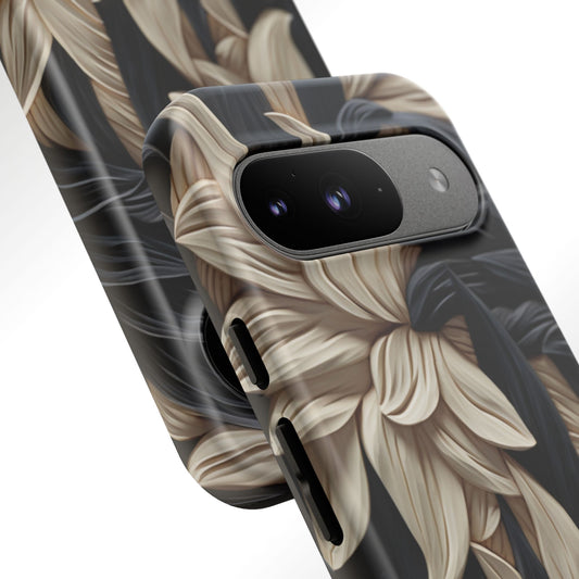 Wildflowers in Ebony - Matte