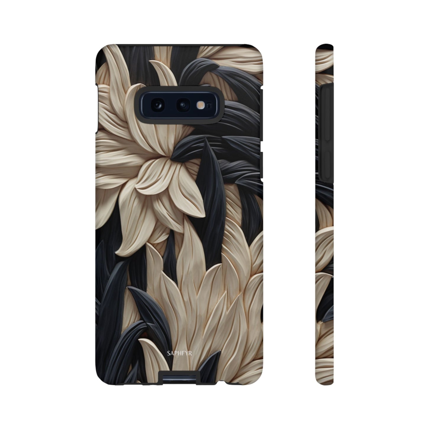 Wildflowers in Ebony - Matte