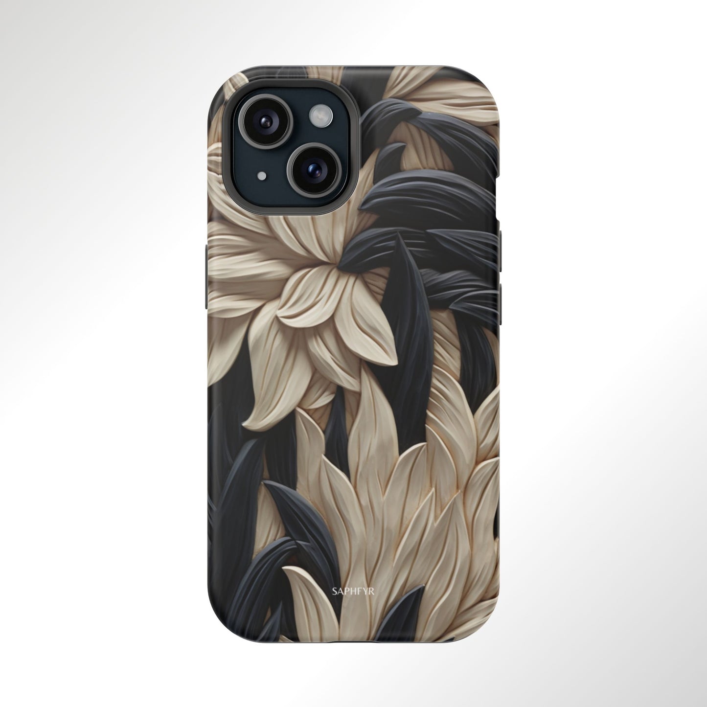 Wildflowers in Ebony - Matte- MagSafe