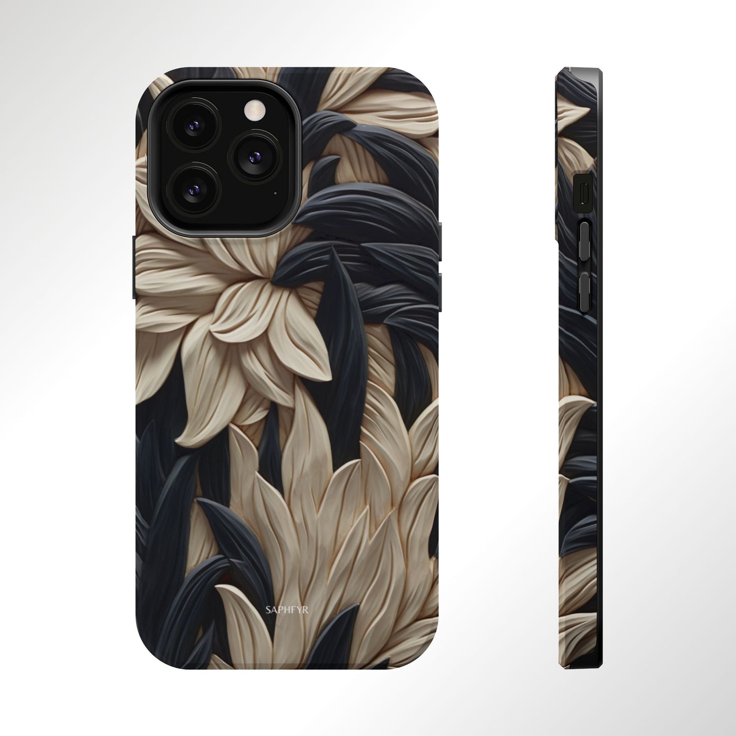 Wildflowers in Ebony - Matte- MagSafe