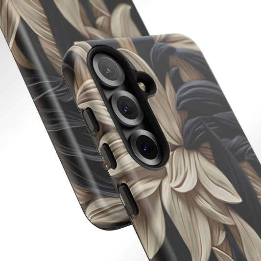 Wildflowers in Ebony - Matte