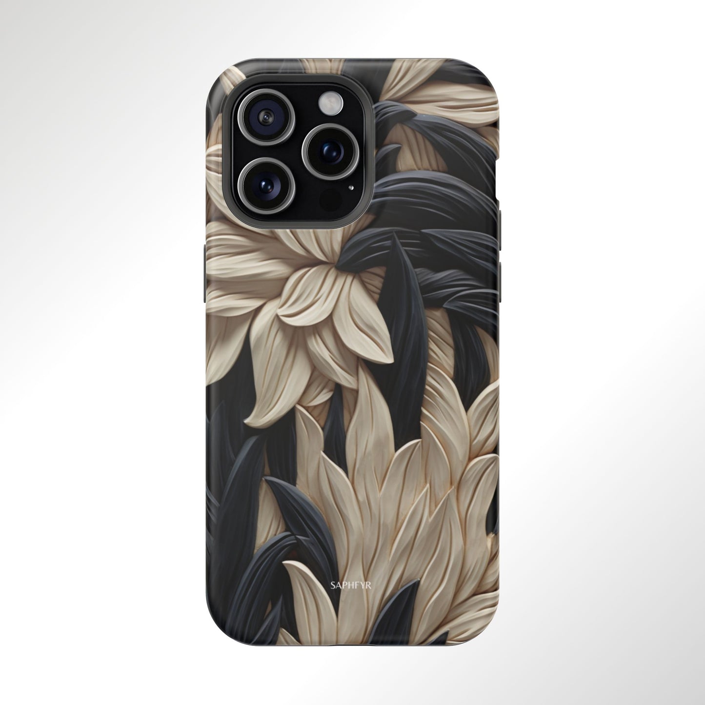 Wildflowers in Ebony - Matte- MagSafe