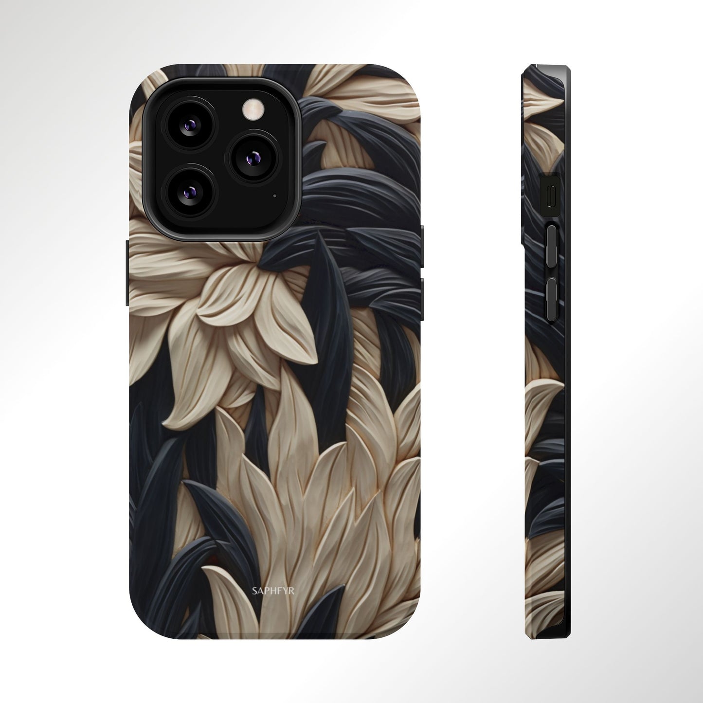 Wildflowers in Ebony - Matte- MagSafe