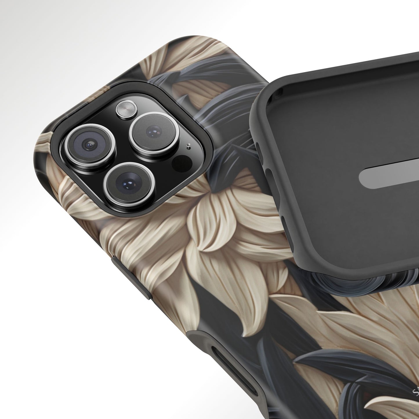 Wildflowers in Ebony - Matte- MagSafe