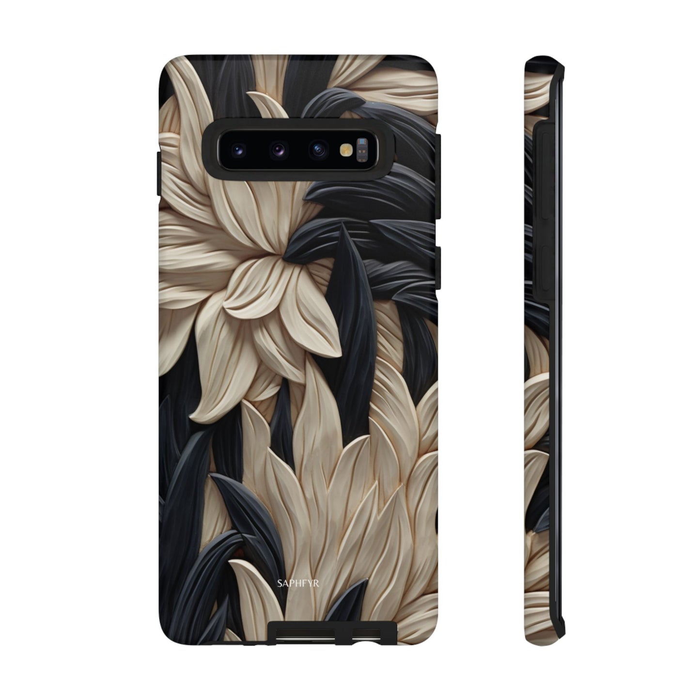 Wildflowers in Ebony - Matte