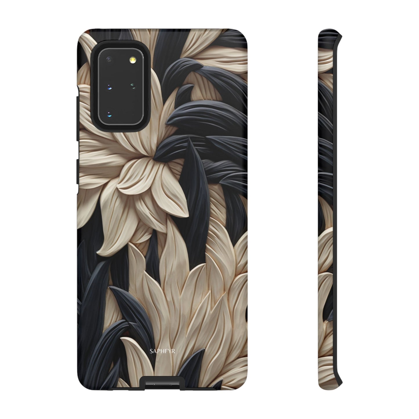 Wildflowers in Ebony - Matte