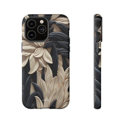 Wildflowers in Ebony - Matte