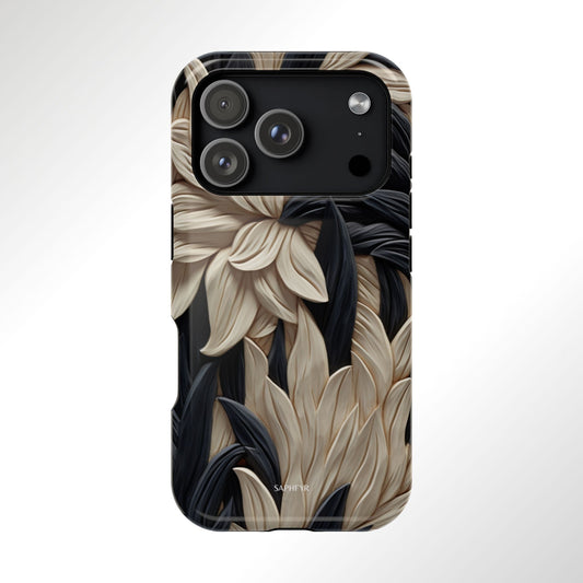 Wildflowers in Ebony - Matte- MagSafe