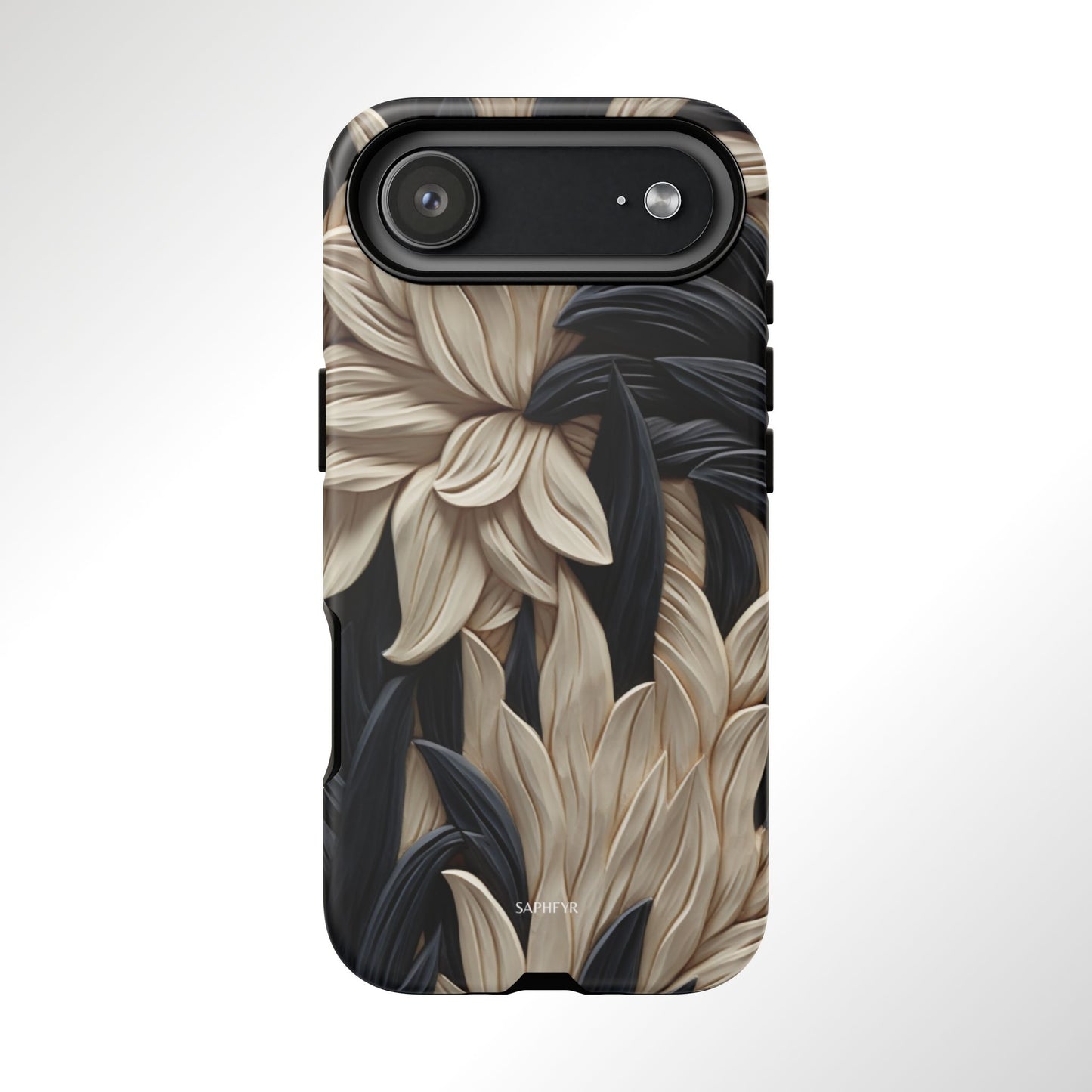 Wildflowers in Ebony - Matte