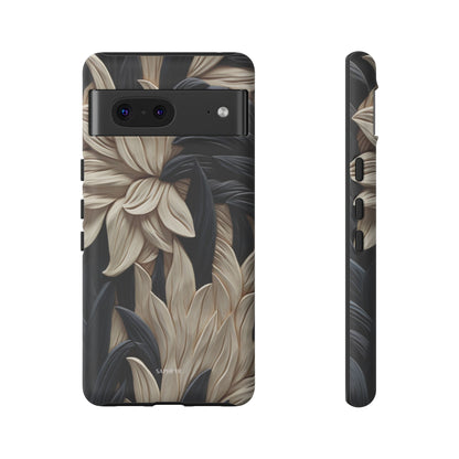 Wildflowers in Ebony - Matte