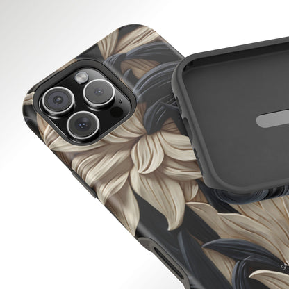 Wildflowers in Ebony - Matte- MagSafe