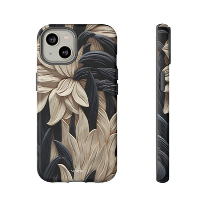 Wildflowers in Ebony - Matte